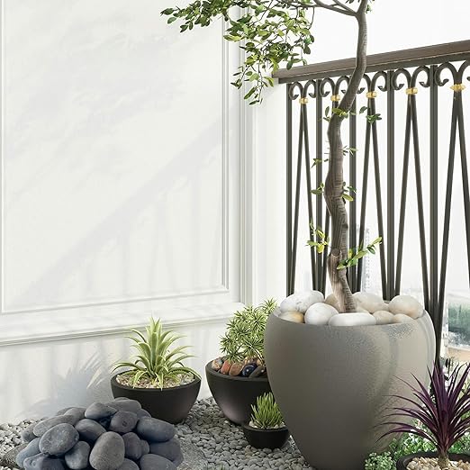 White River Rocks 40lbs, 1-2 Inch Natural Pebbles for Plants, Hand-Picked Premium Stones for Landscaping and Garden Design, Fish Tank, Flower Pots, Pathways and Backyard