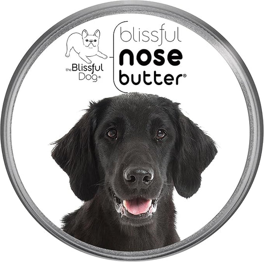 The Blissful Dog Flat-Coat Retriever Unscented Nose Butter - Dog Nose Butter, 1 Ounce