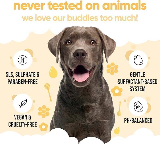 Dog Shampoo - Itch Relief - Milk & Honey - 500ml (16.90oz)