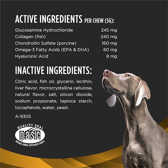 Purina Pro Plan Veterinary Joint Care Supplement for Large Breed Dogs - 30 ct. Pouch