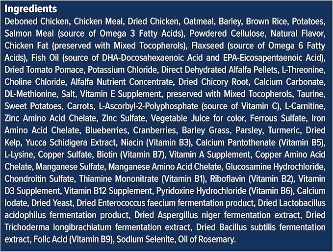 Blue Buffalo Wilderness High-Protein Natural Dry Food for Senior Dogs, Chicken Recipe, 13-lb. Bag