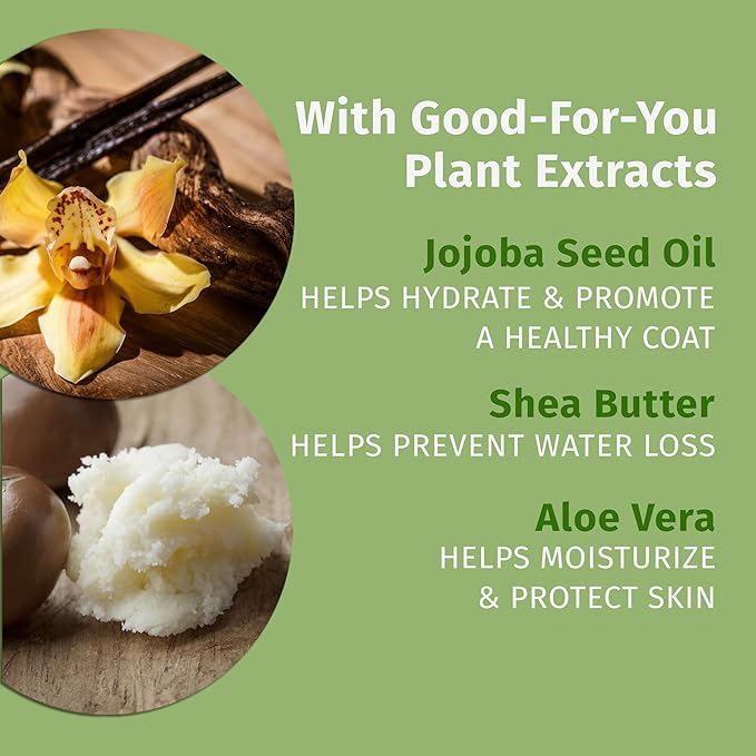 Hempz Petz, New Deodorizing Dog Spray, Frosted Vanilla Sugar Cookie, Pet Cologne, Limited Edition, 8.5 fl.oz.