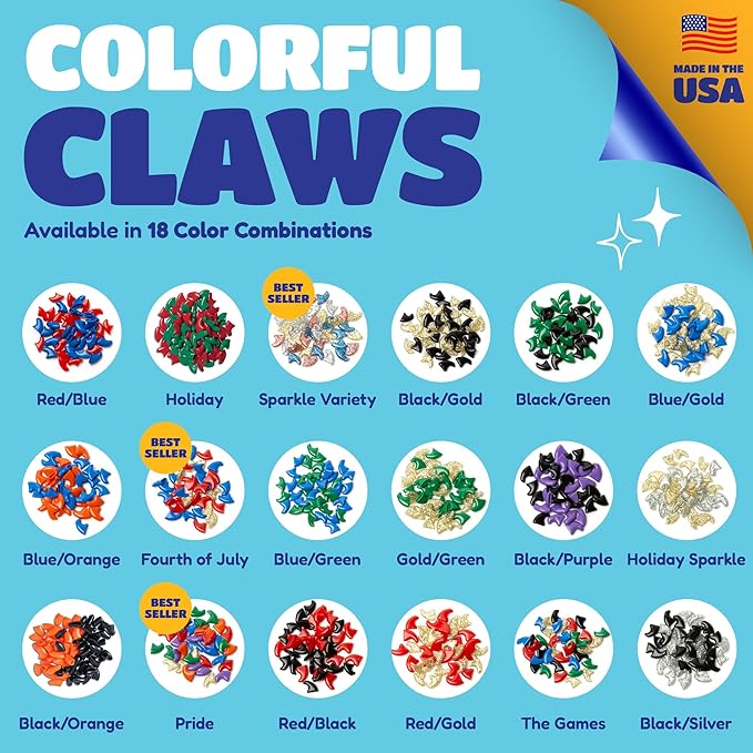 Soft Claws Dog Nail Caps, 40 Small Nail Caps, Made in USA - Vet Developed, Safe & Non-Toxic Easy to Apply Claw Covers | Protects Furniture & Skin, Red and Green