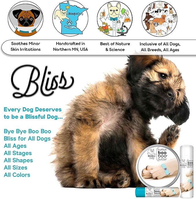 The Blissful Dog Australian Cattle Dog Boo Boo Butter, 16oz