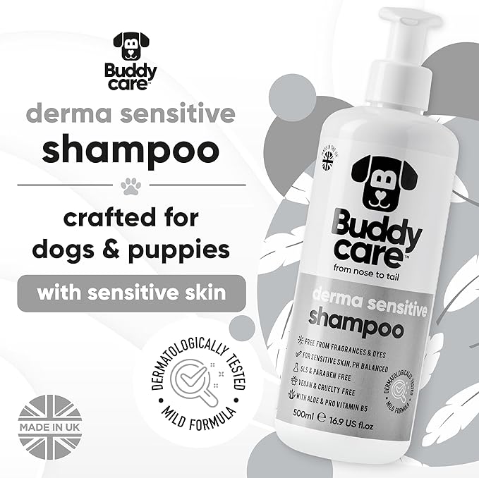 Derma Sensitive Dog Shampoo with Aloe Vera and Pro Vitamin B5 (50.72oz)