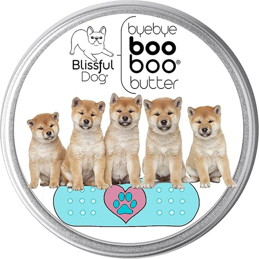 The Blissful Dog 8 oz TIN Shiba Inu Booboo Butter