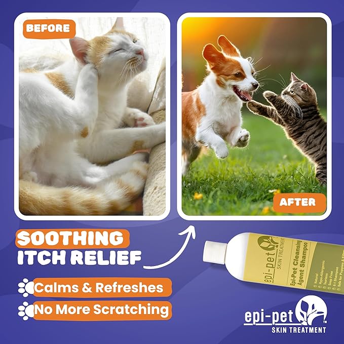 Cleansing Agent Pet Shampoo, 16-Ounce