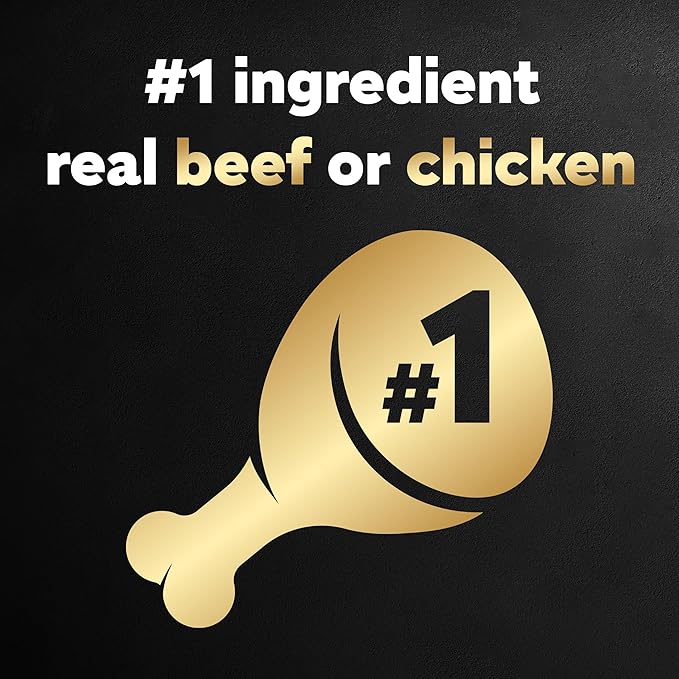 Cesar Simply Crafted Adult Wet Dog Food Meal Topper, Chicken, Carrots & Green Beans and Beef, Chicken, Purple Potatoes, Peas & Carrots Variety Pack, 1.3 oz. (16 Count, Pack of 1)