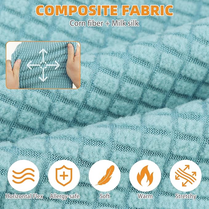 KOOLTAIL Cat Sweater for Sphynx - Soft Fleece Sweaters for Cats Only, Elastic Pet Clothes with Sleeves, Thick Winter Warm Cold Weather Apparel for Hairless Cat, Puppy Pajamas for Small Dogs, Blue M