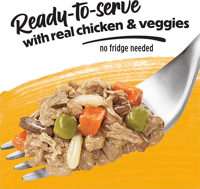 Purina Beneful Wet Dog Food, Chopped Blends With Chicken - 10 oz. Tubs (Pack of 8)