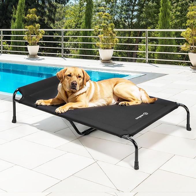 Veehoo Original Elevated Dog Cot Bed - Outdoor, Raised, Cooling, XXL, CWC2417A
