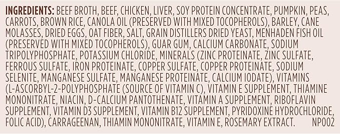 Nutrish Real Beef & Veggies Recipe Whole Health Blend Chunks in Gravy Wet Dog Food, 13 oz. Can, 12 Count, Packaging May Vary (Rachael Ray)