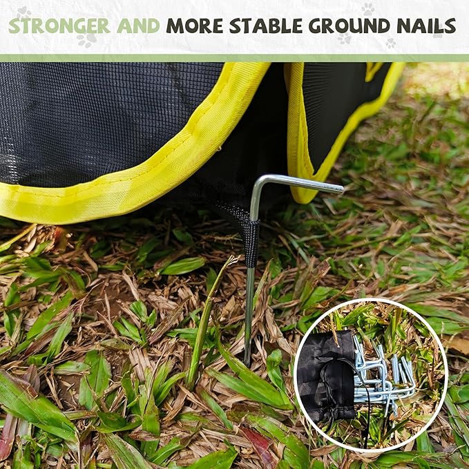 Outdoor Cat Enclosures for Indoor Cats, Outdoor Cat Tent with Tunnel for Multiple Cats, Cat Playpen for Pet Kitty Rabbits Ferrets Puppy and Other Small Animals, (Styles 2)