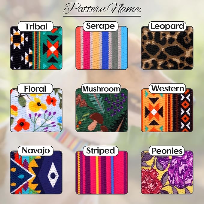 AirTag Dog Collar for Small Medium Large Breed - Adjustable Cute Pattern Dog Collar with Airtag Holder - Soft Leather Tracker GPS Apple Air Tag Pet Collars (X-Small, 9"-12" Neck Fit, Serape)