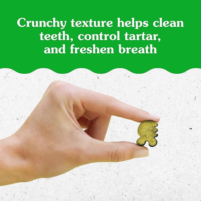 Greenies Feline Adult Dental Cat Treats, Catnip Flavor, 4.6 oz. Pack