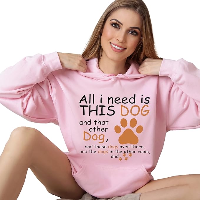 Custom Dog Mom Shirt for Women Pet Ears Sweatshirt with Name Unique Puppy Line Art Cute Dad Hoodie for DogDad Owner Lover
