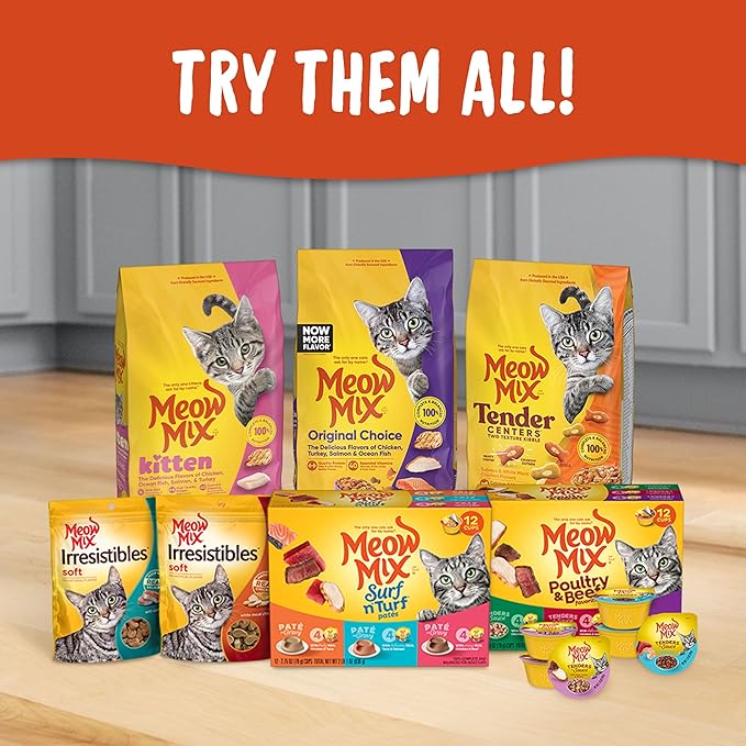 Meow Mix Cat Food, Original Choice, 6.3 lb