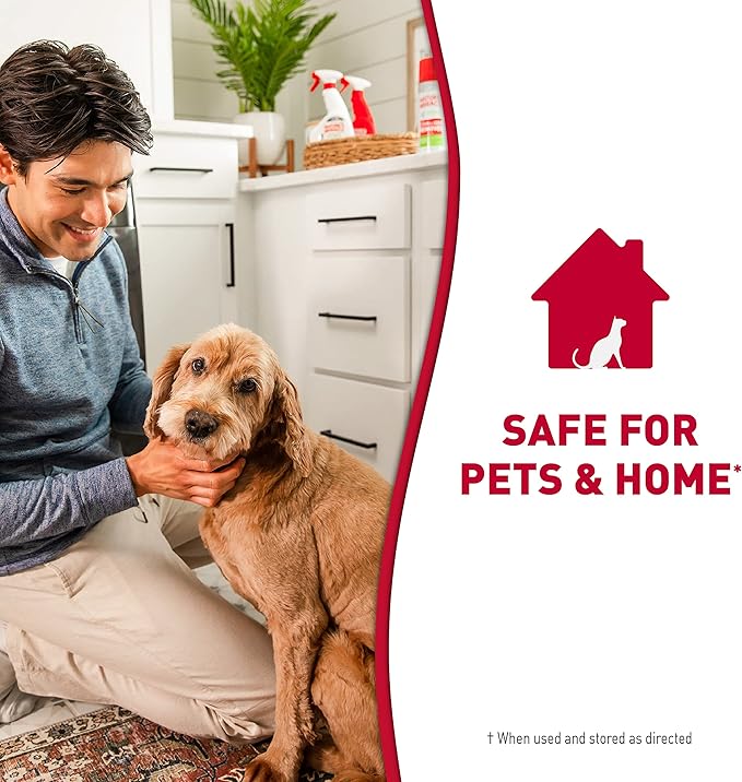 Nature’s Miracle® Stain & Odor Remover, Tough on Dog Urine, Feces, Vomit, Drool and Other Organic Stains and Odors, 1 Gallon