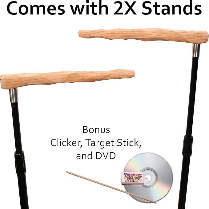 Parrot Training Perch Kit (T Perch, XXL)