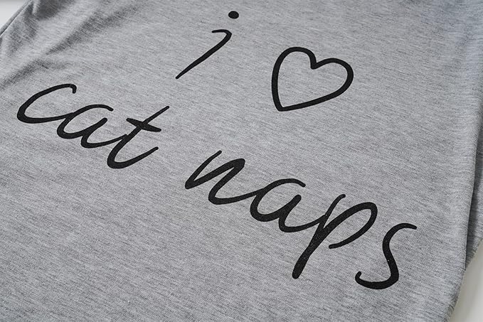 YIJIU Women's Sleepwear Long Sleeve Top and Pants Pajama Set Panda Print Nighty