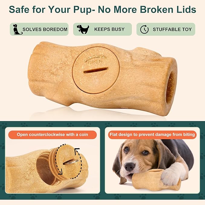 Interactive Dog Toys for Aggressive Chewers,Indestructible Dogs Toy for Large/Medium Breed,Frozen Dog Treat Holder to do Keep Them Busy to Reduces Anxiety