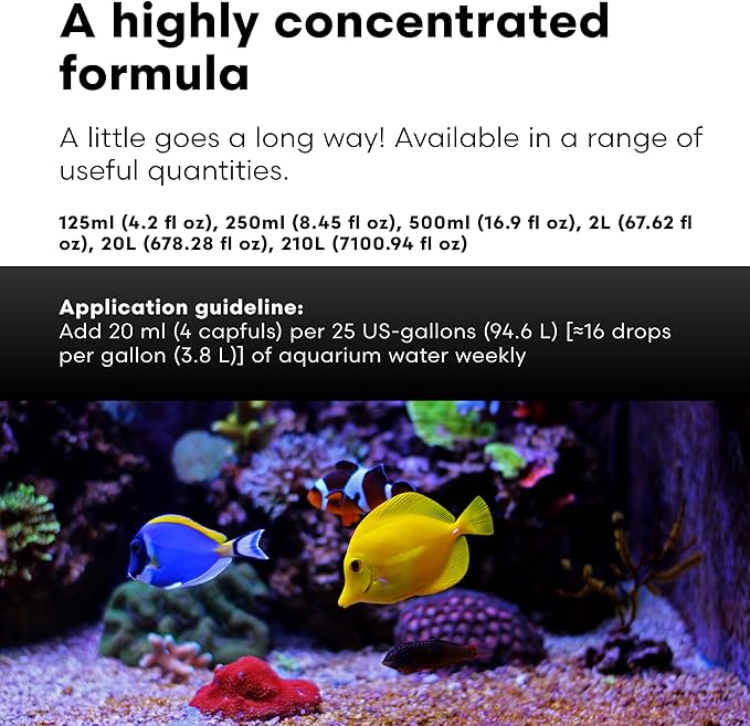 Brightwell Aquatics MicroBacter Clean - Microbial Culture & Enzyme Blend Fish Tank Cleaner - Cleans Live Rock Surfaces for Saltwater Fish Habitats - Aquarium Water Treatments, 5.28 GAL