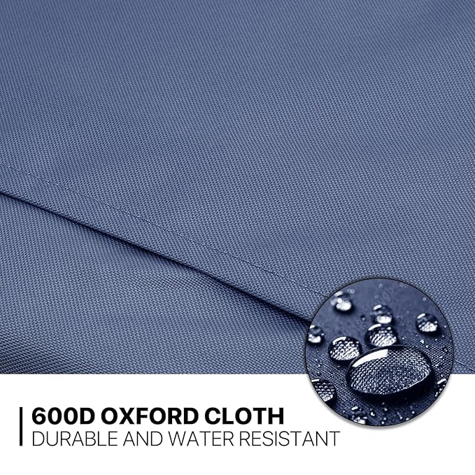 MoNiBloom 3 in 1 Foldable Pet Stroller for Small & Medium Dogs, Detachable Carrier, Car Seat, Push Button Entry, 4-Wheel Jogger for Pets up to 33 lbs, Navy Blue