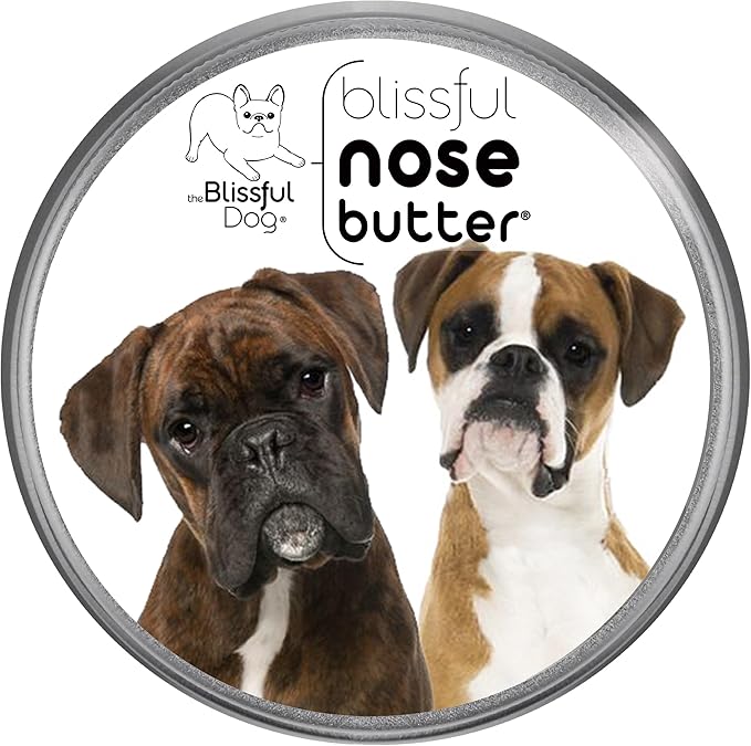 The Blissful Dog Boxer Duo Unscented Nose Butter, 8-Ounce