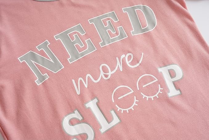 YIJIU Women's Sleepwear Long Sleeve Top and Pants Pajama Set Panda Print Nighty