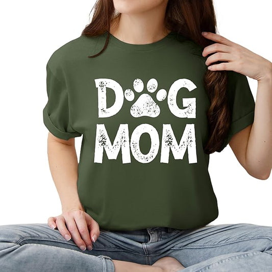 Custom Dog Mom Shirt for Women Pet Ears Sweatshirt with Name Unique Puppy Line Art Cute Dad Hoodie for DogDad Owner Lover