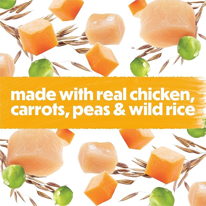 Purina Beneful Wet Dog Food, Chopped Blends With Chicken - 10 oz. Tubs (Pack of 8)