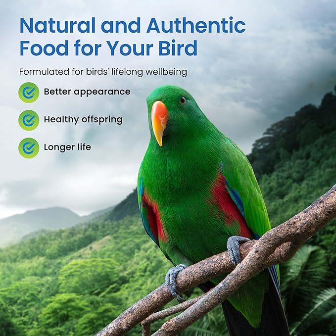 Harrison's Bird Foods Pepper Lifetime Coarse Certified Organic Non-GMO Formula Bird Food 25lb