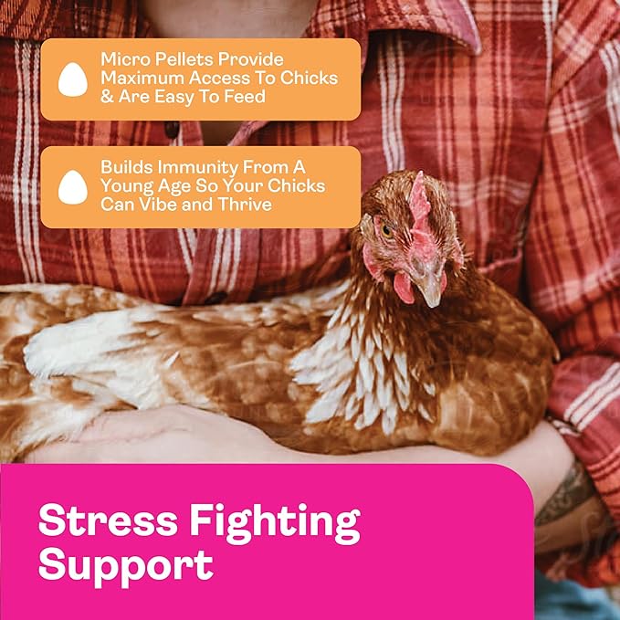 Immuni-Guard 1.5 lb - Chicken Preventative Care & Stress Guard- Chick & Adult Bird Health- Essential Oils Oregano & Garlic- Poultry Feed Supplement; Probiotics & Prebiotics (1.5 LB)