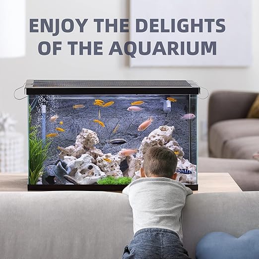 6 in 1 Aquarium Test Strips, 150 Strips Aquarium Water Test Kit for Fish Tanks & Ponds, Accurate Test Monitoring, Nitrate, Nitrite, Chlorine, Carbonate, Hardness, pH