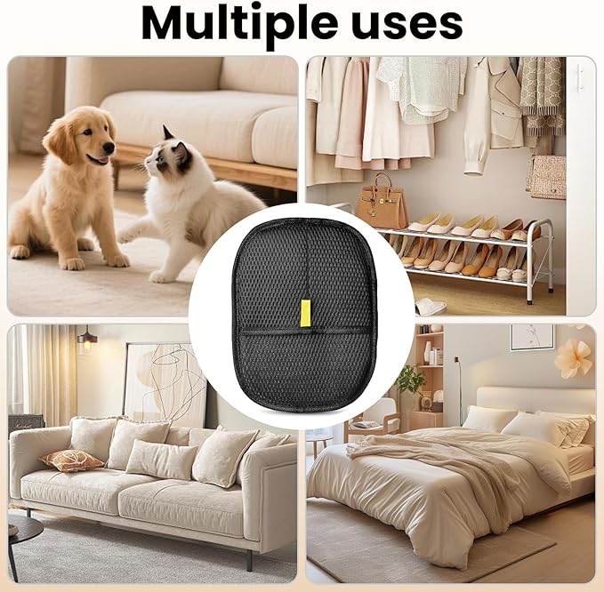 Pet Hair Removal Gloves for Cats & Dogs, 1pcs Reusable Electrostatic Pet Hair Remover Glove, Strong Adsorption Pet Hair Remover Tool to Quickly Clean Animal Hair for Clothes, Bedding, Sofa, Carpet