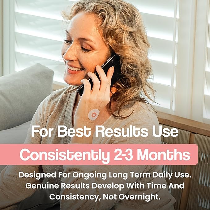 GLP1 Patches | 5X Stronger Formula | 12 Hour Extended Hunger Support | Berberine, Pomegranate, Green Tea, L-Glutamine | New & Improved Kind of GLP-1 Patches | 30 Count