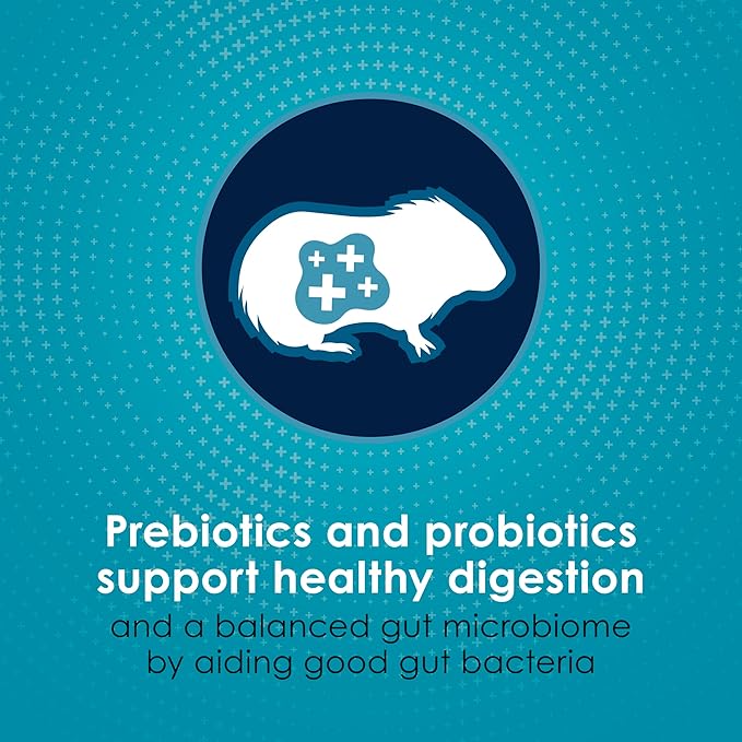 Kaytee Forti-Diet Pro Health Nourish+Protect Guinea Pig Food, Comprehensive Nutrition Backed by Science, Digestive Health, Immune Support, 5 pounds