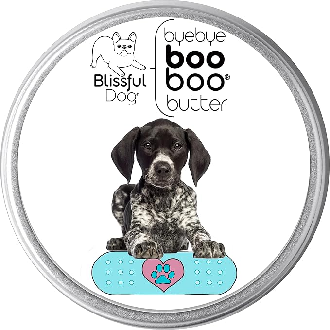 The Blissful Dog 2 oz TIN German Shorthaired Pointer Booboo Butter