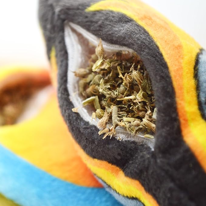 Meowijuana Refillable Cat Toys | Get Spacey - Planet and Meteor Catnip Toys | Includes Potent Hand Harvested Catnip Grown in North America | Promotes Play and Cat Health