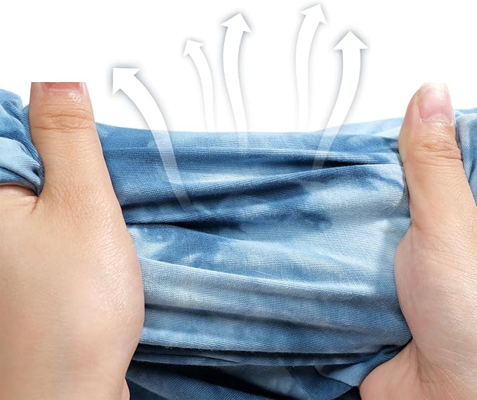 Cat Recovery Suit for Male and Female Surgical Post Surgery Soft Cone Onesie Tie Dye Cats Shirt Clothes Neuter Licking Protective Diapers Outfit Cover Kitten Spay Collar Alternative(Navy Blue, S)