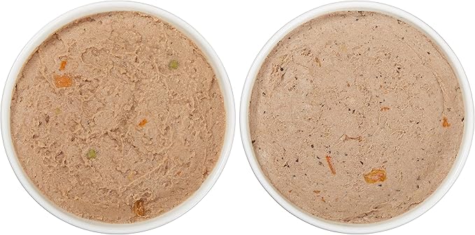 Amazon Brand – Wag Wet Dog Food Cups, Variety Packs Chicken & Lamb Pate, 3.5oz (12 Pack)