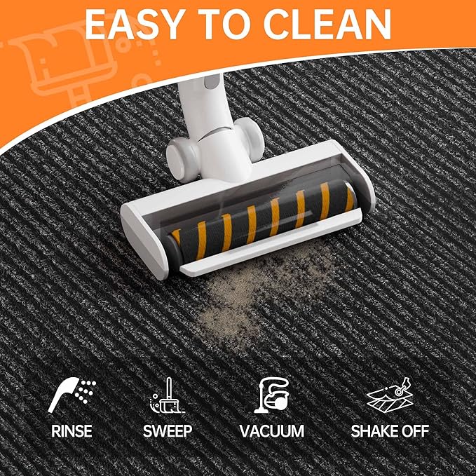 Front Door Mat, 10' x 3' Commercial Floor Mat, Heavy Duty Welcome Mat, Rubber Backing Non Slip Doormat for Entryway