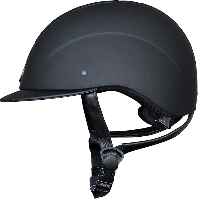 TIPPERARY EQUESTRIAN Horse Riding Helmet - Royal Wide Brim - English Style Protective Horseback Riding Apparel - Safety Helmet with Cooling Ventilation