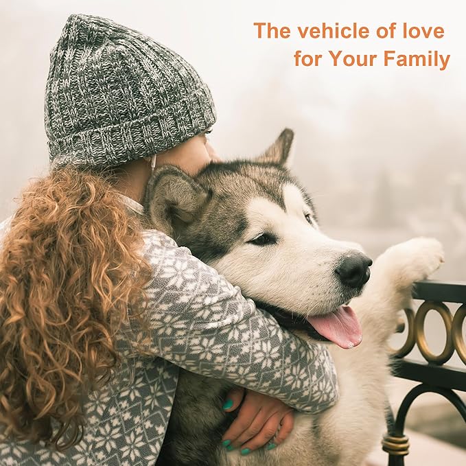 2 in 1 Pin and Boar Bristle Brush for Dogs & Cats, Shedding Grooming Dog Brush for Short Haired Dogs, Cats, Pets with Beech Wood Rubber Handle