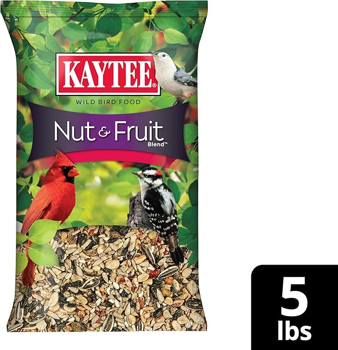 Kaytee Nut & Fruit Wild Bird Seed, 5 lb