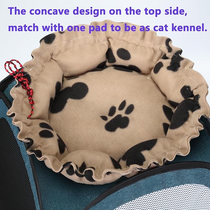 PetDogCatDrying Box Waterproof Anti-Hair Flying Portable Cat Cage Kennel Portable Foldable Cat Drying Room Pet Dry Room Pet HairDryerClean Grooming House Dryer Cage for Cats/Dogs (Trapezoid Purple)