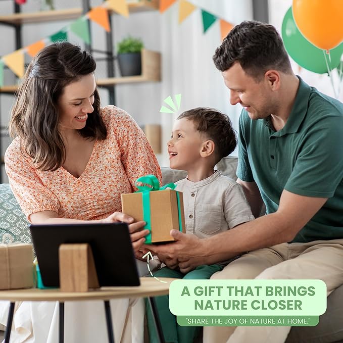 Smart Bird Feeder with Camera Solar Powered, 2K HD Bird Camera Feeder with AI Recognition 11000+ Birds, Night Vision Dual Solar Panels, 32GB SD Card, Outdoor Birdhouse Feeder Hummingbird Feeder