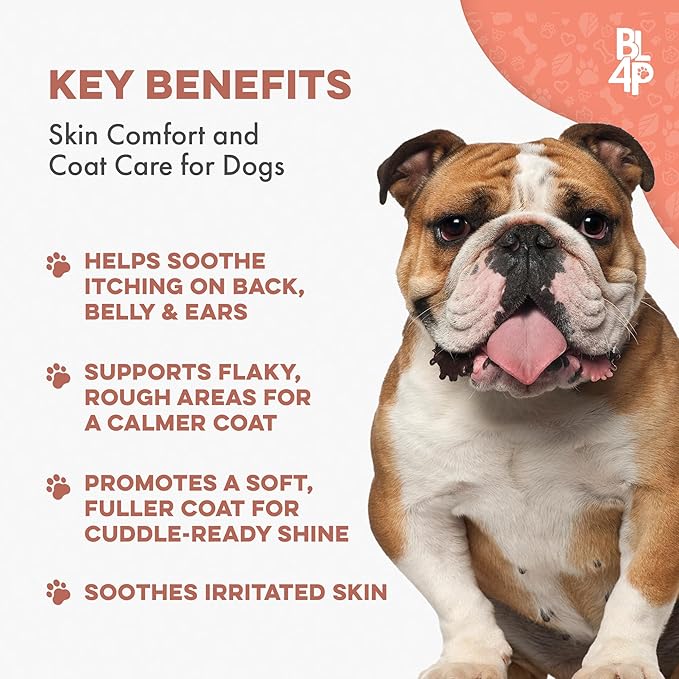 Mange Treatment for Dogs, Natural Dog Itching Skin Relief for Demodectic & Puppy Mange, Mites, Canine Scabies, Helps Dogs Skin Irritation, Hot Spots, Hair Loss, and Canine Dandruff, 400 Odorless Pills