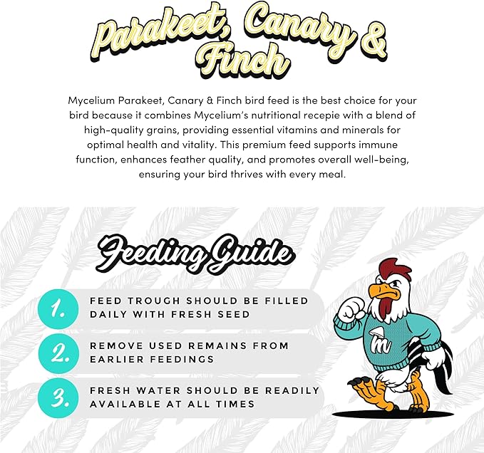 Mycelium Premium Flax Seed – Organic, Non-GMO, High Nutritional Value Bird Food for Parakeets, Canaries, and Finches, Sourced from Local USA Farms, Sustainable Farming, 5 lbs