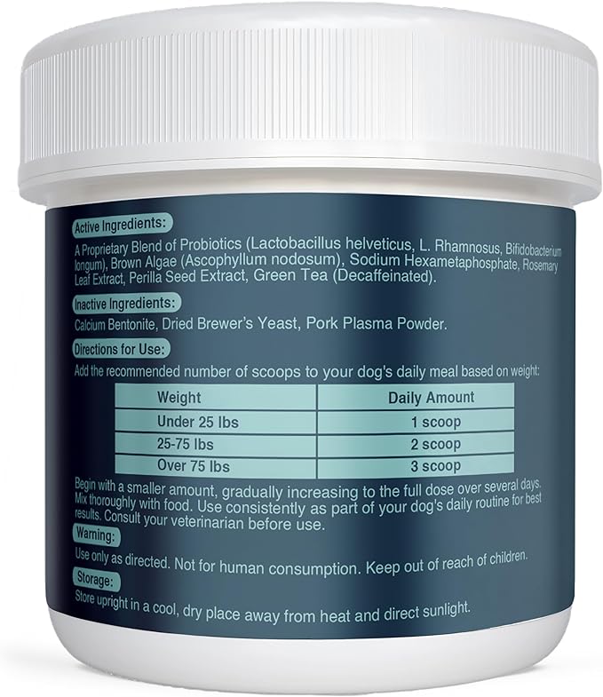 NOVEHA Pet Dental Powder | Vet-Approved Oral Care for Dogs & Cats | Natural Plaque Remover for Dogs Fresh Breath Formula | Easy Teeth Cleaning for Daily Use (2 - Packs)